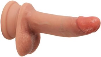 3-Inch Small Thin Dildo for Beginners: Realistic, Mini, Dual-Density, Non-Porous Silicone, with Strong Suction Cup - Ideal Adult Penis Toy for Women, Gay, and Couples - .  No.31