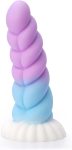 Realistic Monster Silicone Dildo - 7.8" Shaped Liquid Dildo with Strong Suction Cup, Huge Thick Sex Toy for Women, Anal Plug Adult Prostate Massager Sex Toy