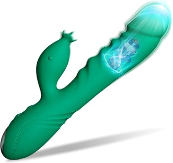 Updated Rabbit Ears Adult Tools for Women Pleasure Toy Set 10 Frequency Modes Womens Toys Thrusting Sensory Toys Woman Summer Gift