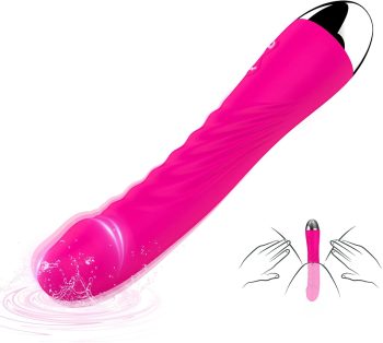 Electric Handheld Vibrating Massager -Clitioral Silent Relaxes Muscles 10 Modes Vibratorsmassager Electronic for Foot Or Neck Waterproo Personal for Adult Tools Couples Relaxation TR0369 (Pink)