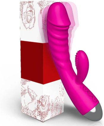 2026 Adult Toys for Women Today Rabbit Ears 8 Frequency and 7 Thrusting Modes with Realistic Waterproof Soft Gifts Portable Relaxion Games for Men and Female Womens Toys Purple -F1R -06